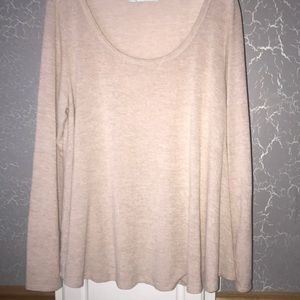 Maurices light pink Flowy shirt